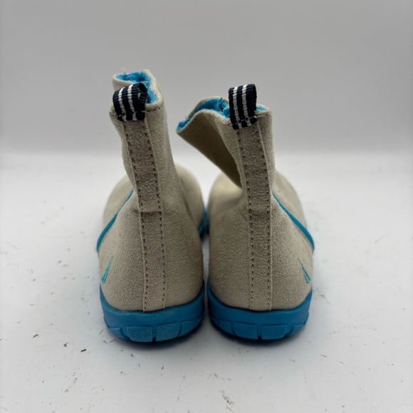 Nautica Kids Gray and Blue Fleece Lined Boots Size 10 - Picture 4 of 7